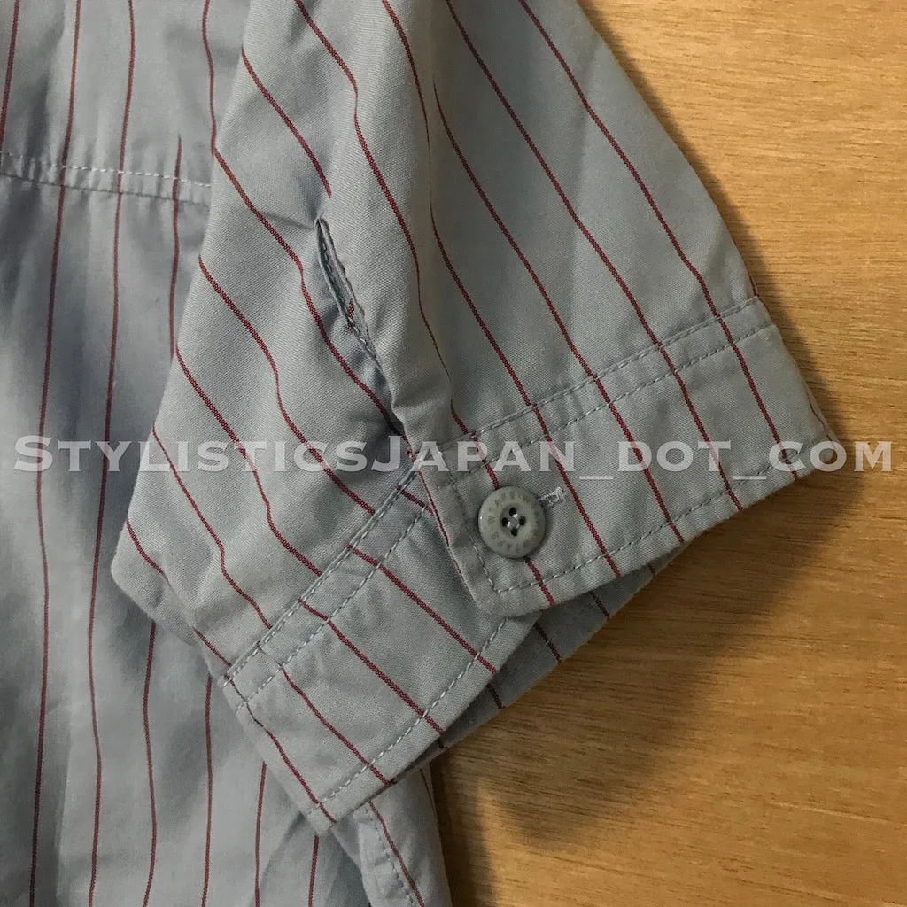[S] WTaps Soda Striped S/S Shirt Blue