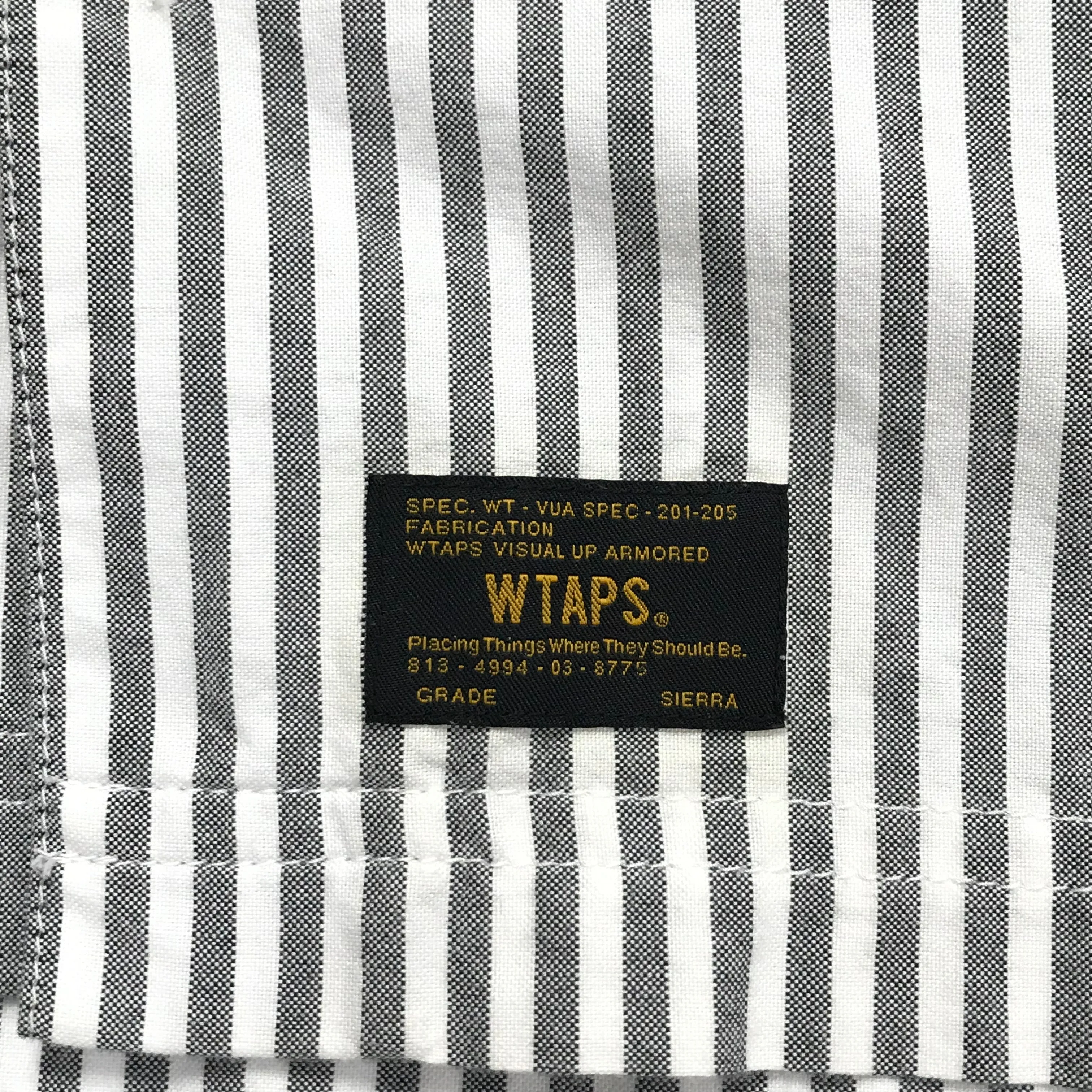 [S] WTaps Soda Striped S/S Shirt