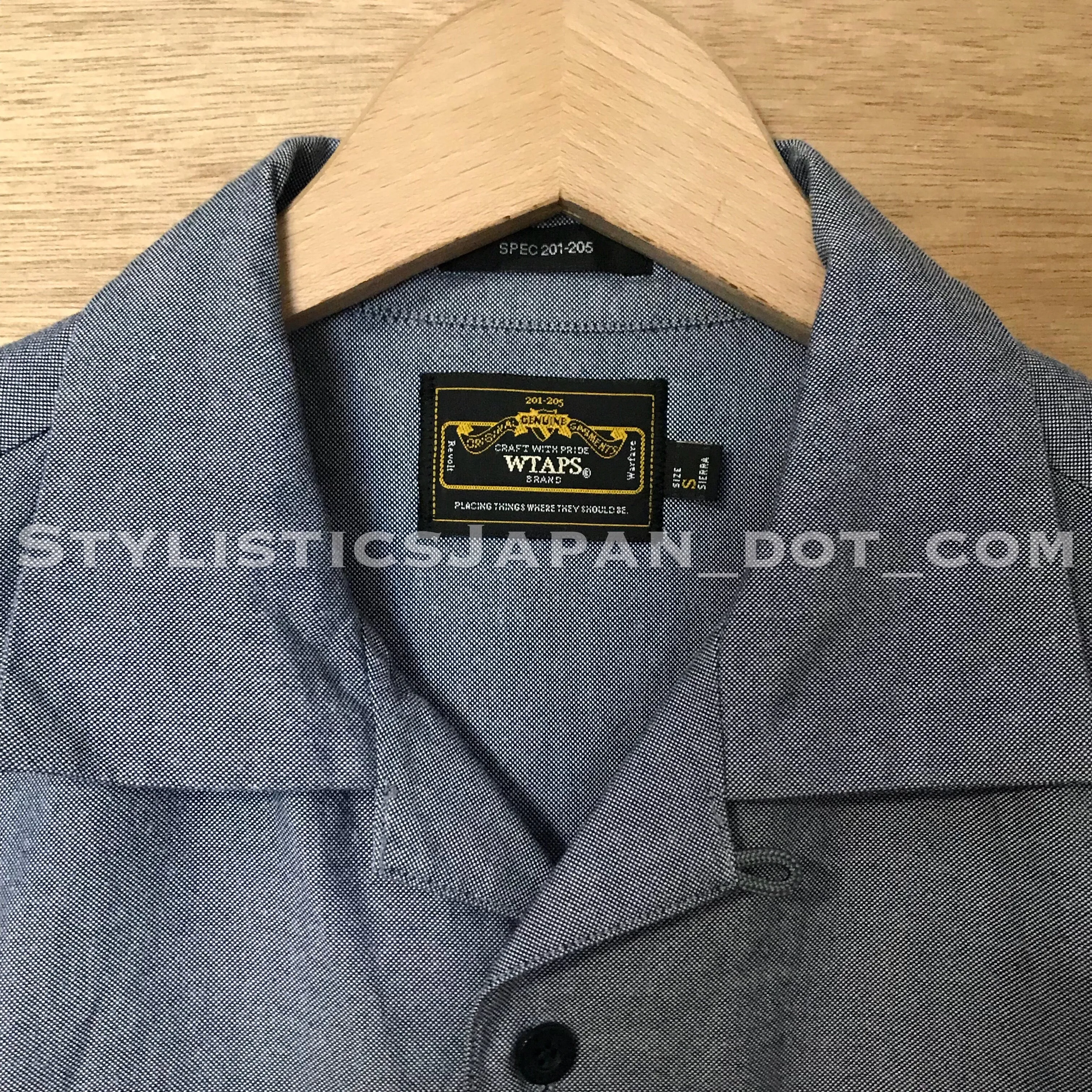 [S] WTaps Vatos Shirt S/S Blue