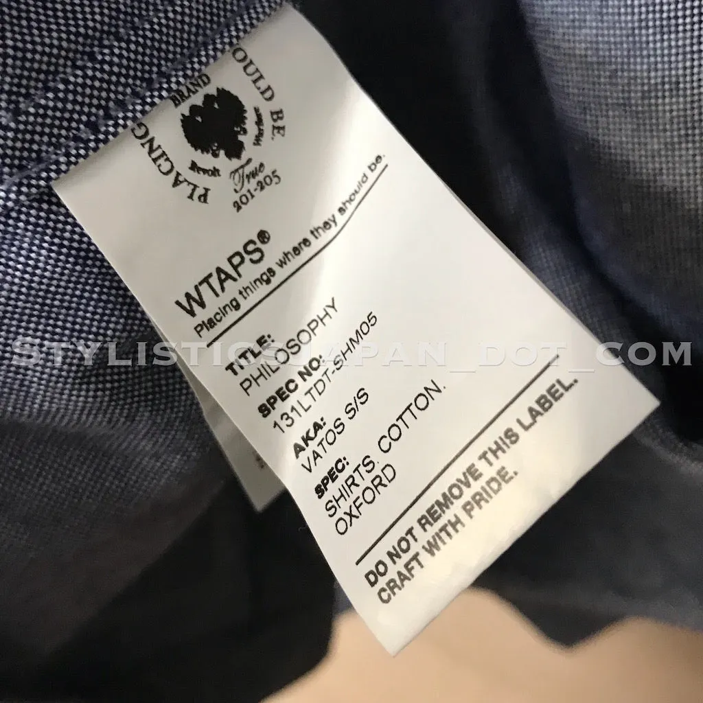 [S] WTaps Vatos Shirt S/S Blue
