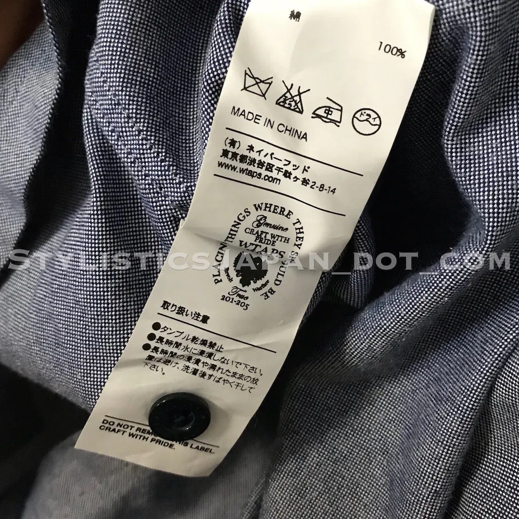 [S] WTaps Vatos Shirt S/S Blue
