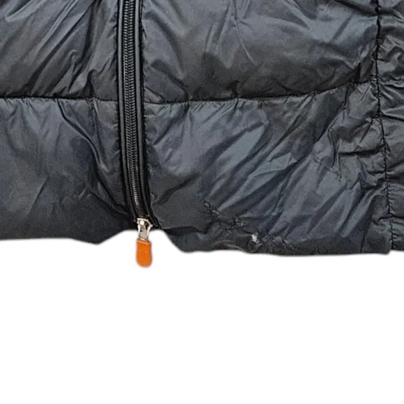 Save The Duck Hooded Animal Free Puffer Coat Size 1/S