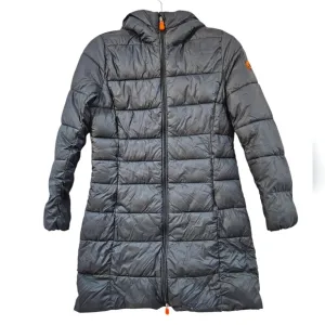 Save The Duck Hooded Animal Free Puffer Coat Size 1/S