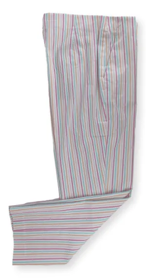 Seersucker Crop Pants in Multi