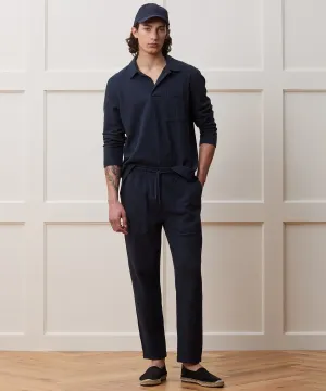 Seersucker Pant Set in Navy (Copy)