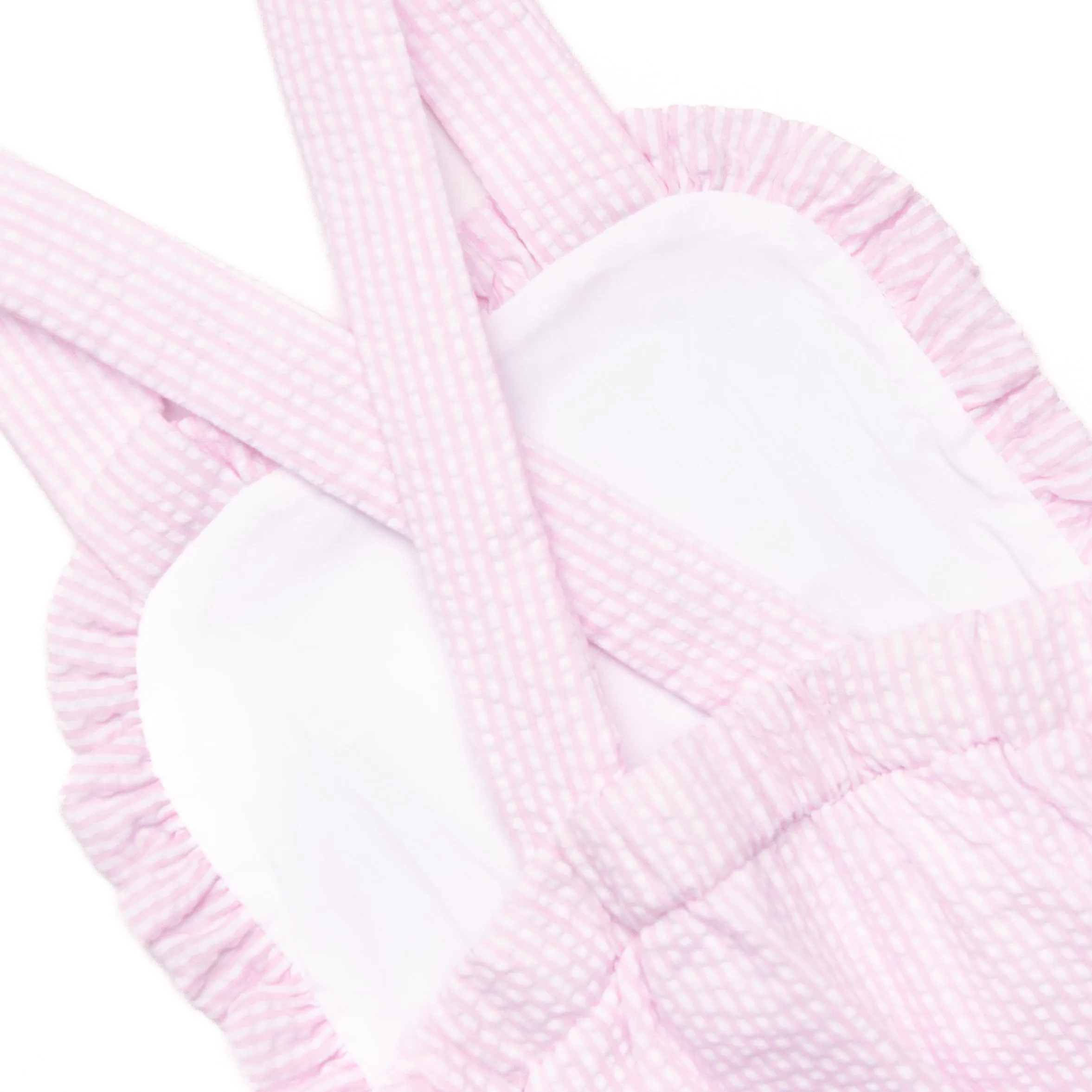 Seersucker Sails Dress, Pink