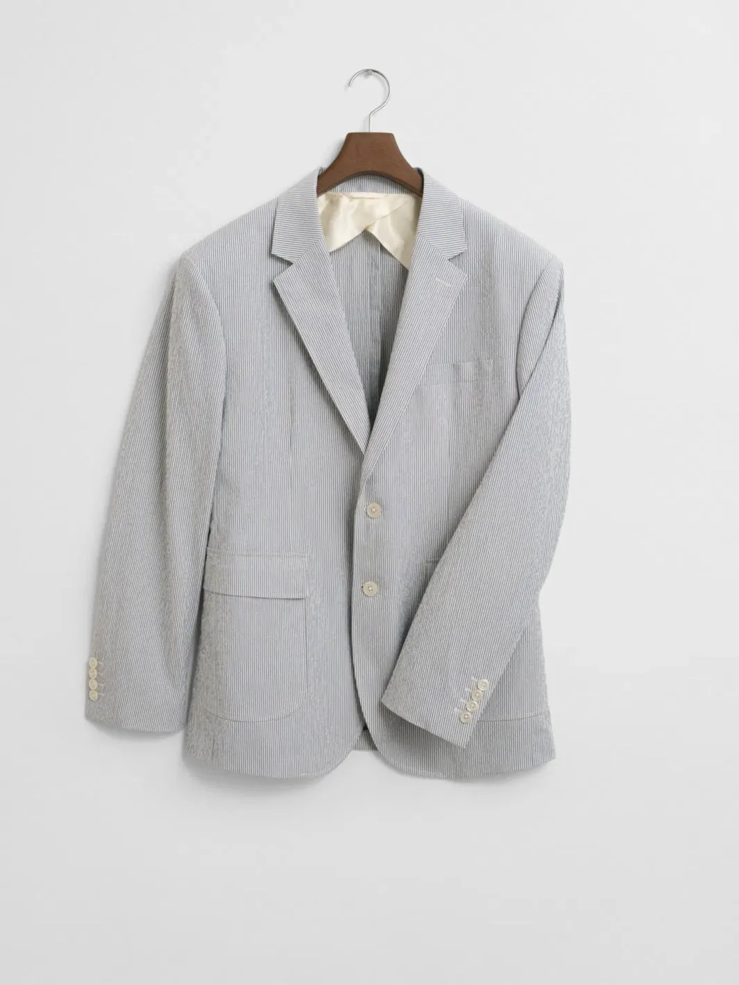 SEERSUCKER SUIT JACKET Striper