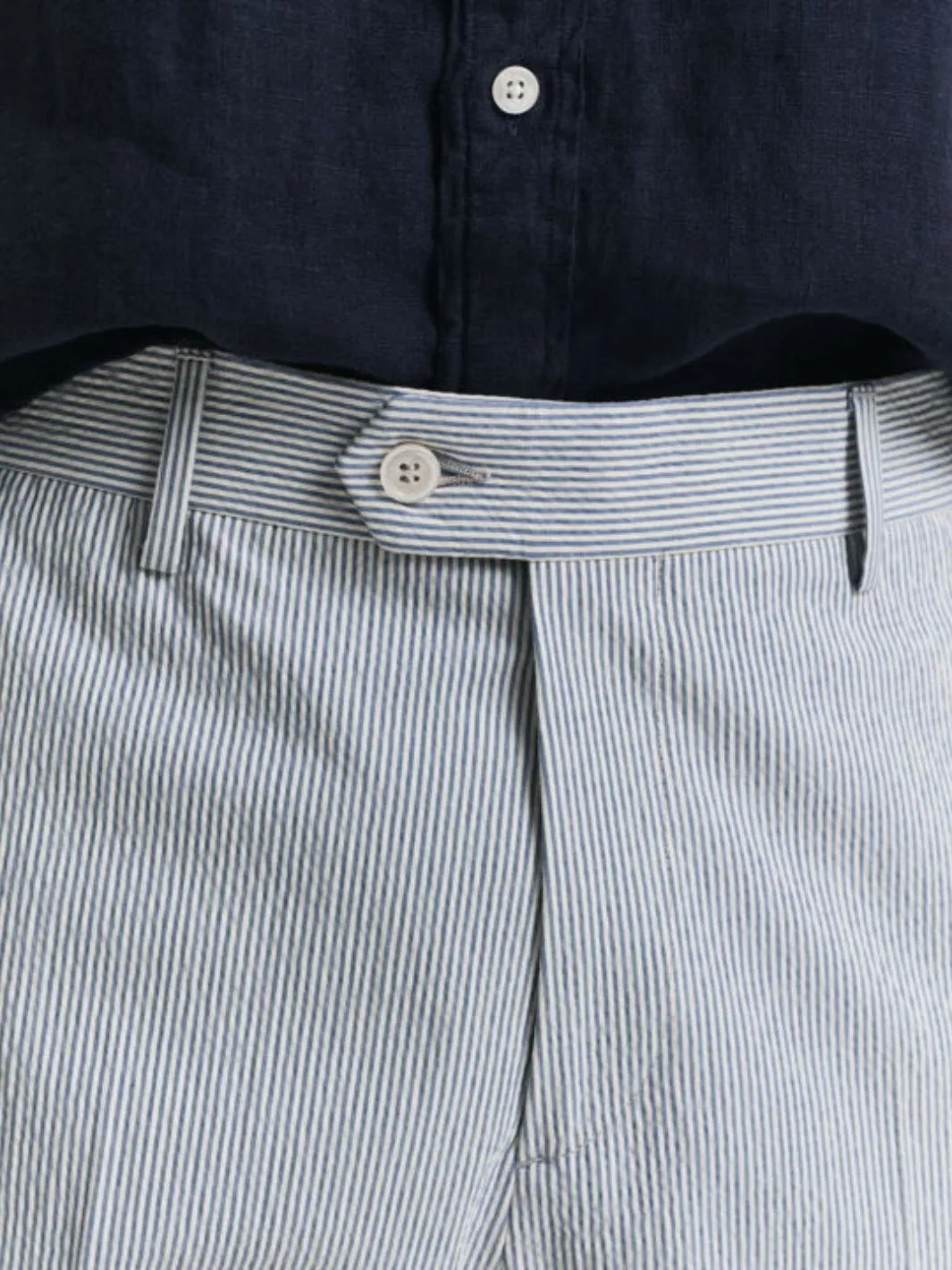 SEERSUCKER SUIT PANT Striper