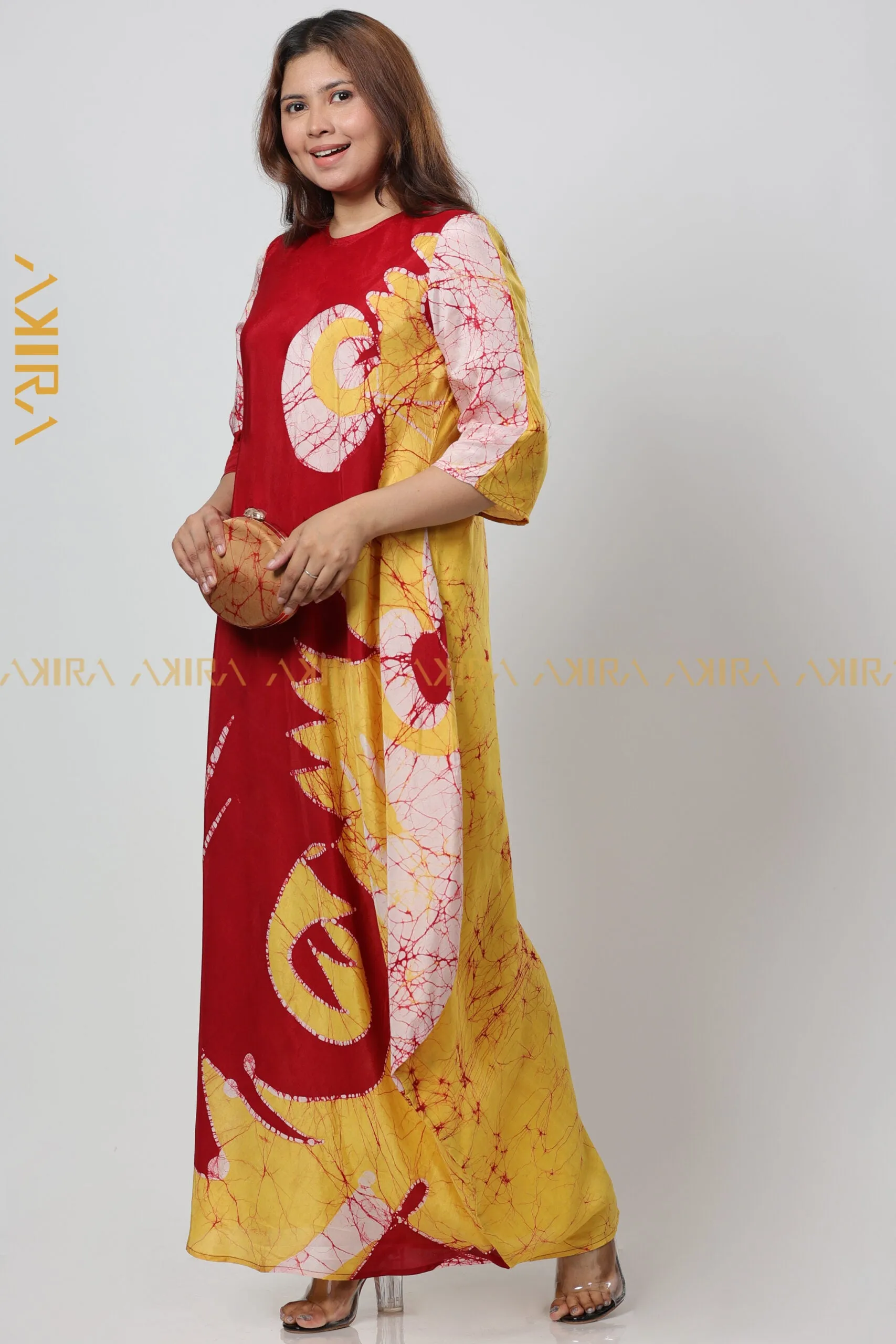 Selevia Designer Dress | Kaftan, Bohemian Dress, Floral Dress, Boho Maxi Dress