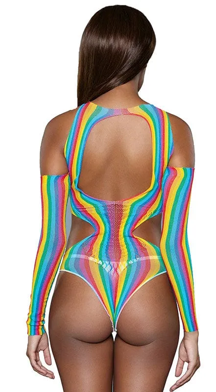 Sexy Rainbow Love Bodysuit