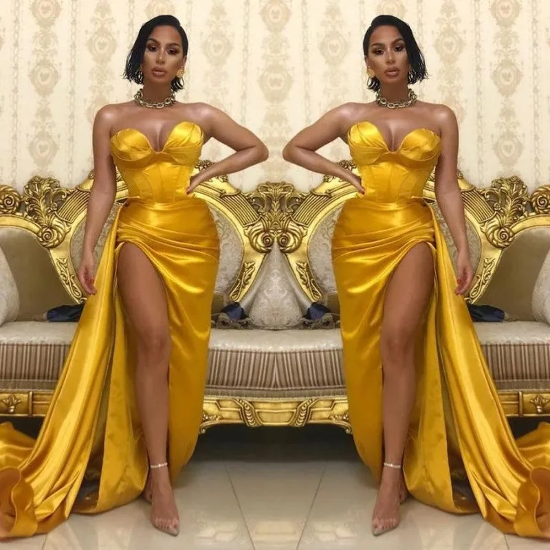 Sexy Sweetheart Long Prom Dress With Split Online