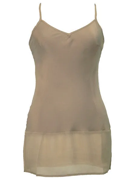 Sheer Edge Silk Tunic Pale Mauve
