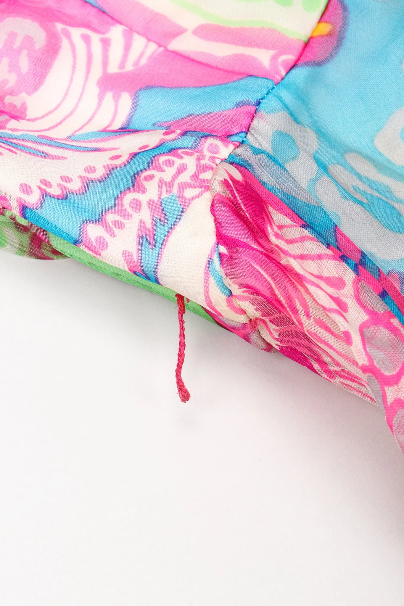 Sheer Mod Floral Dress