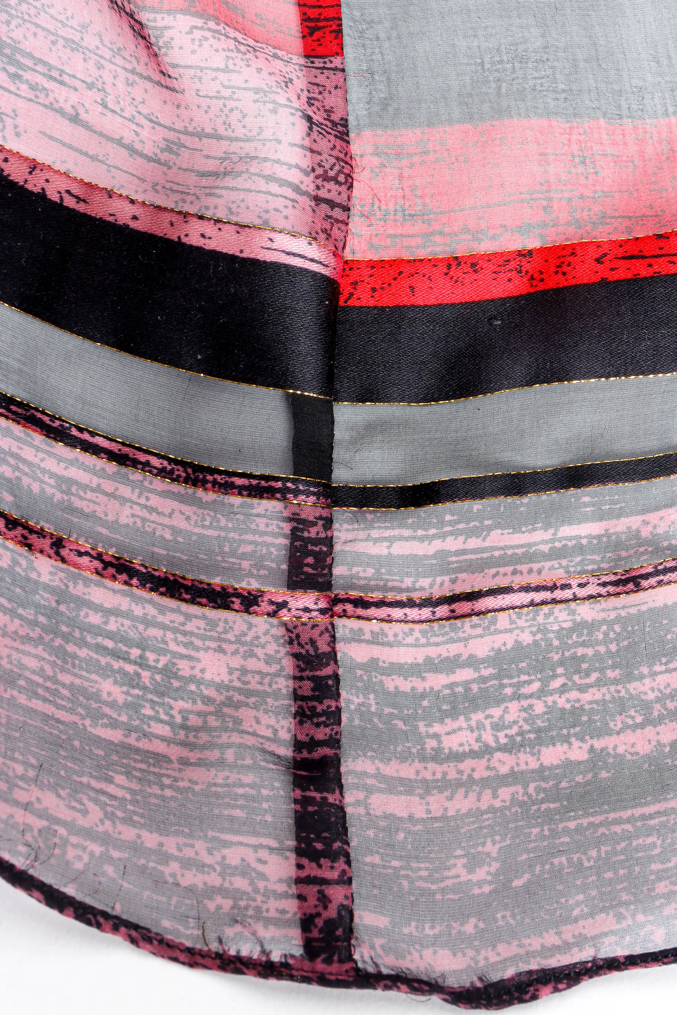 Sheer Stripe Tunic Dress