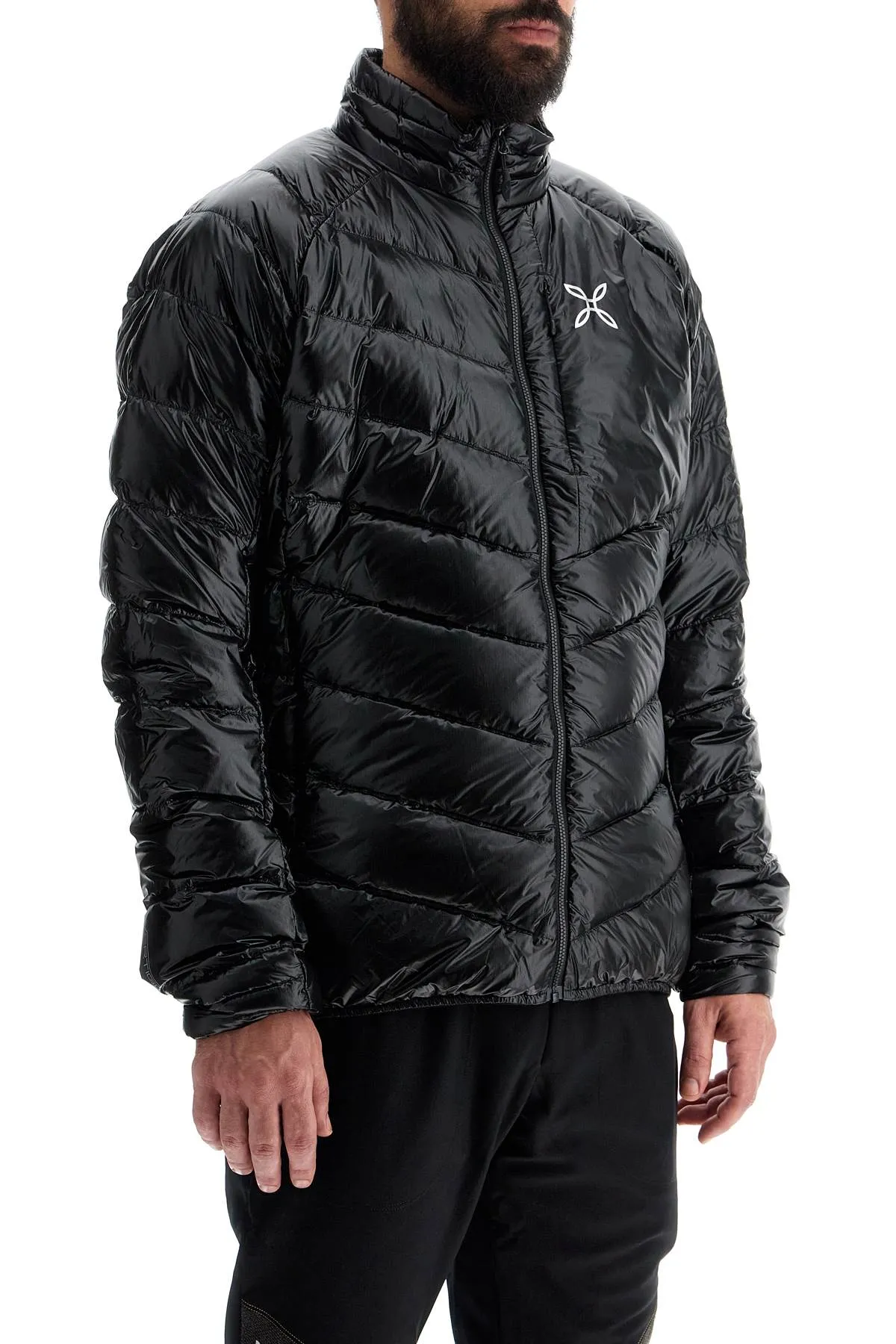 short helios down jacket