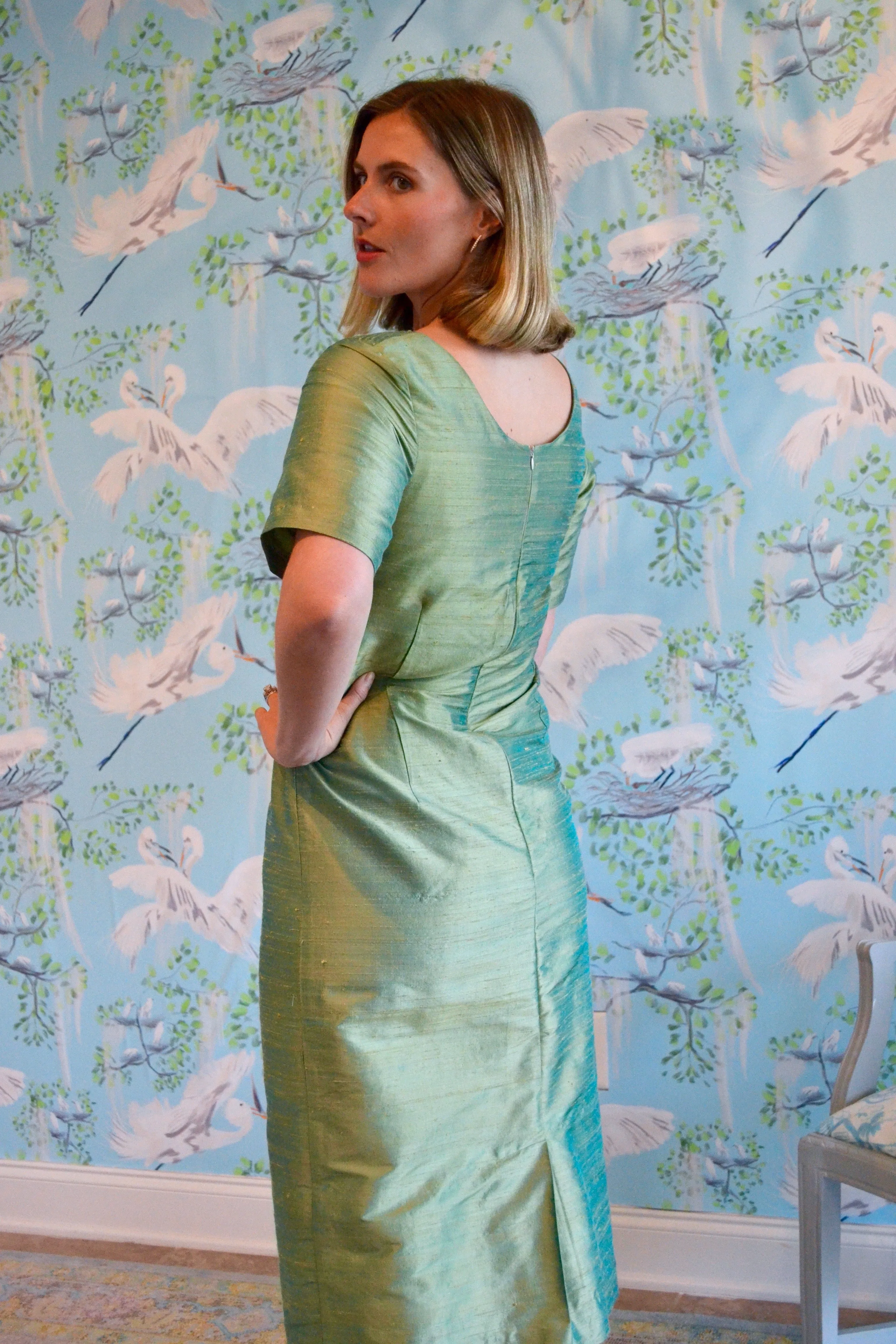 Short Sleeved Sheath Dress- 7 Colors