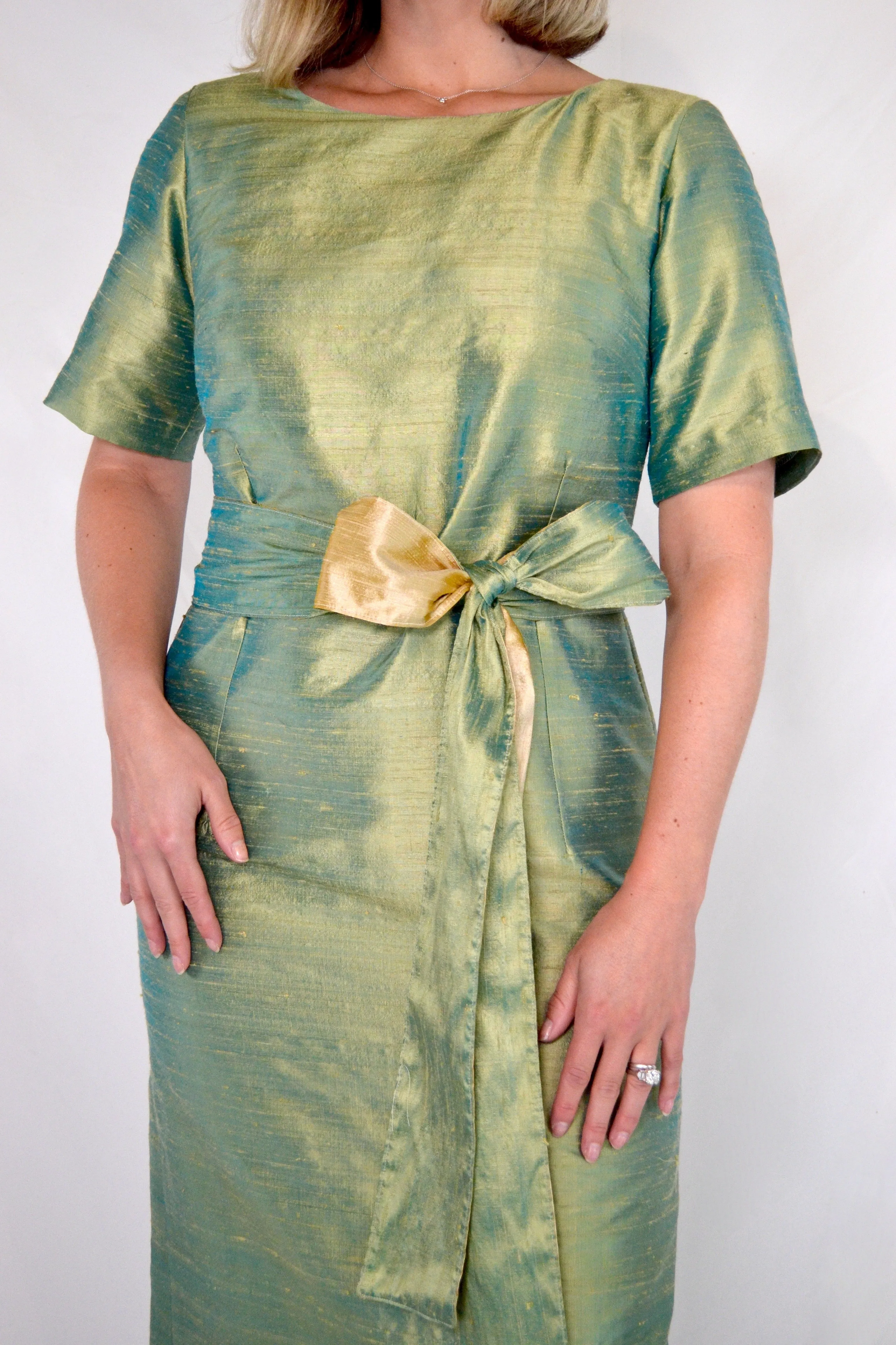 Short Sleeved Sheath Dress- 7 Colors
