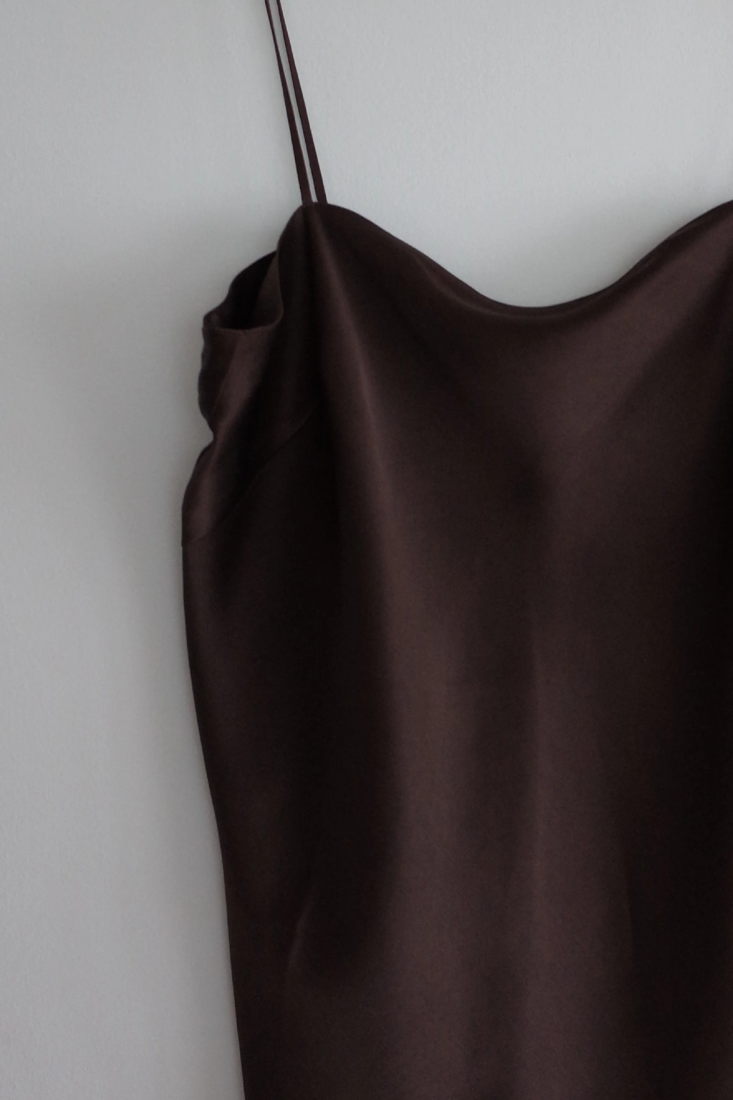 SILK CAMISOLE　CACAO