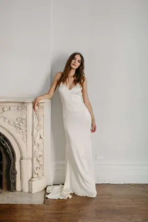 Size 6 Alexandra Grecco Astrid Ivory Gown