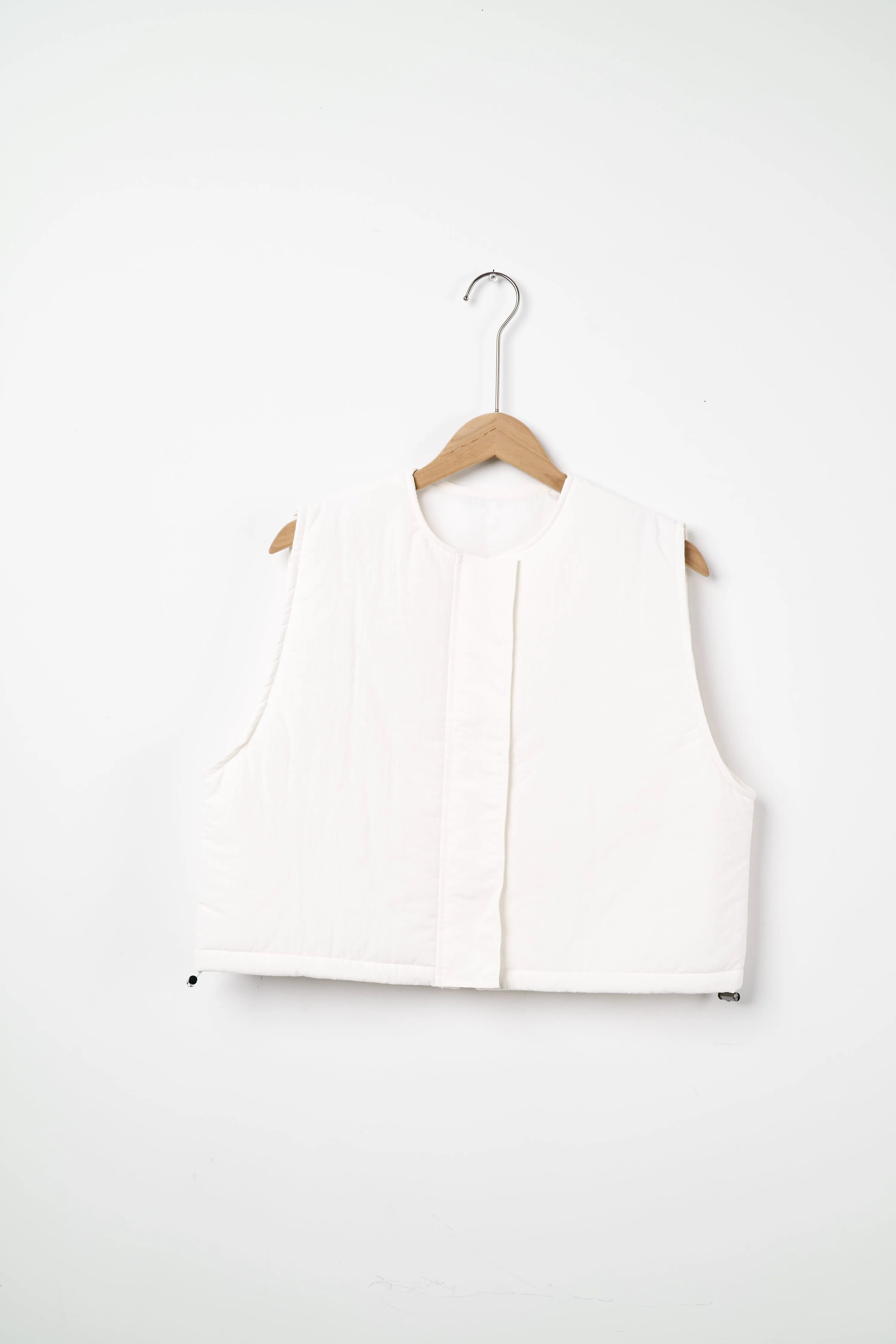 Skylar Nylon Cropped Vest