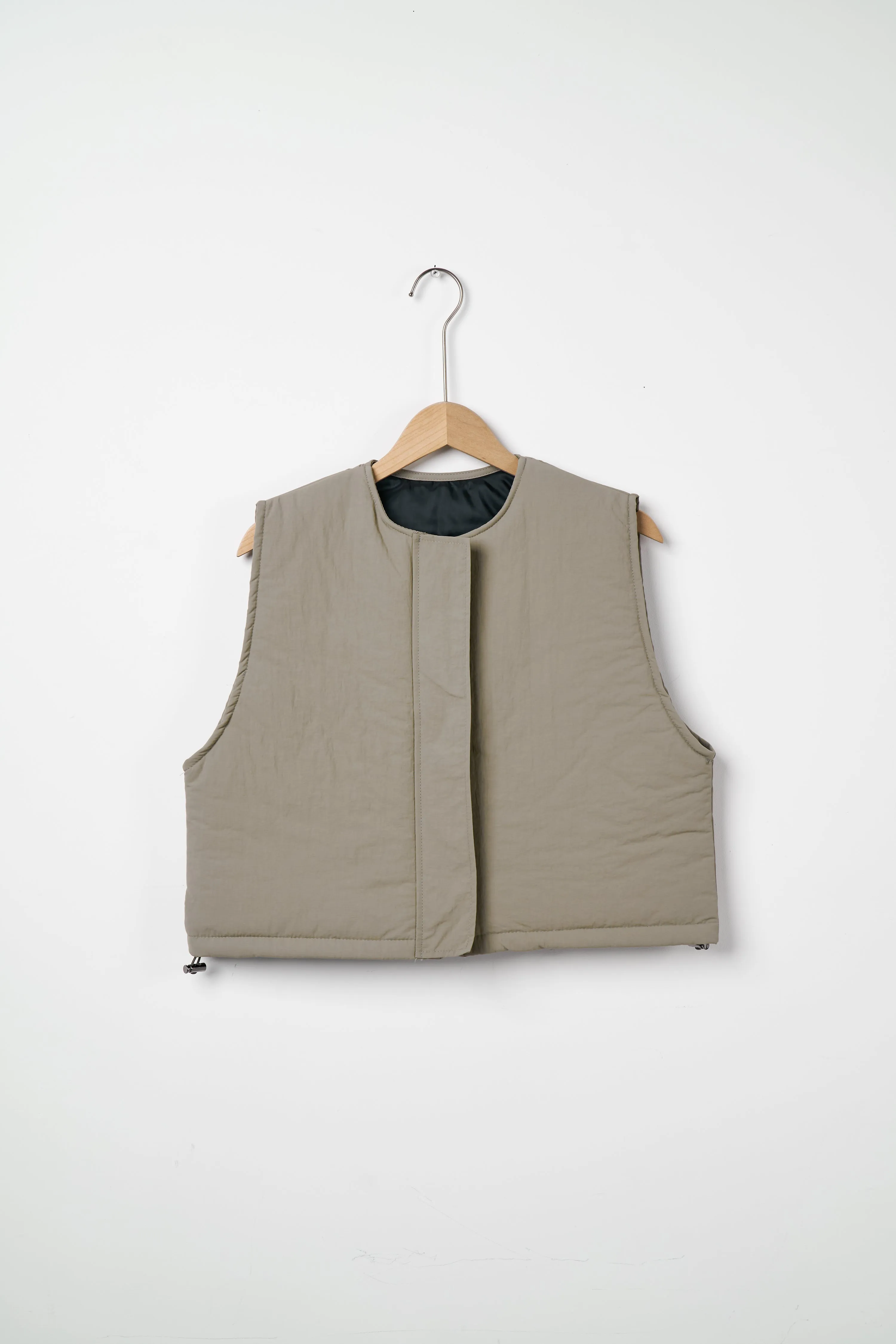 Skylar Nylon Cropped Vest