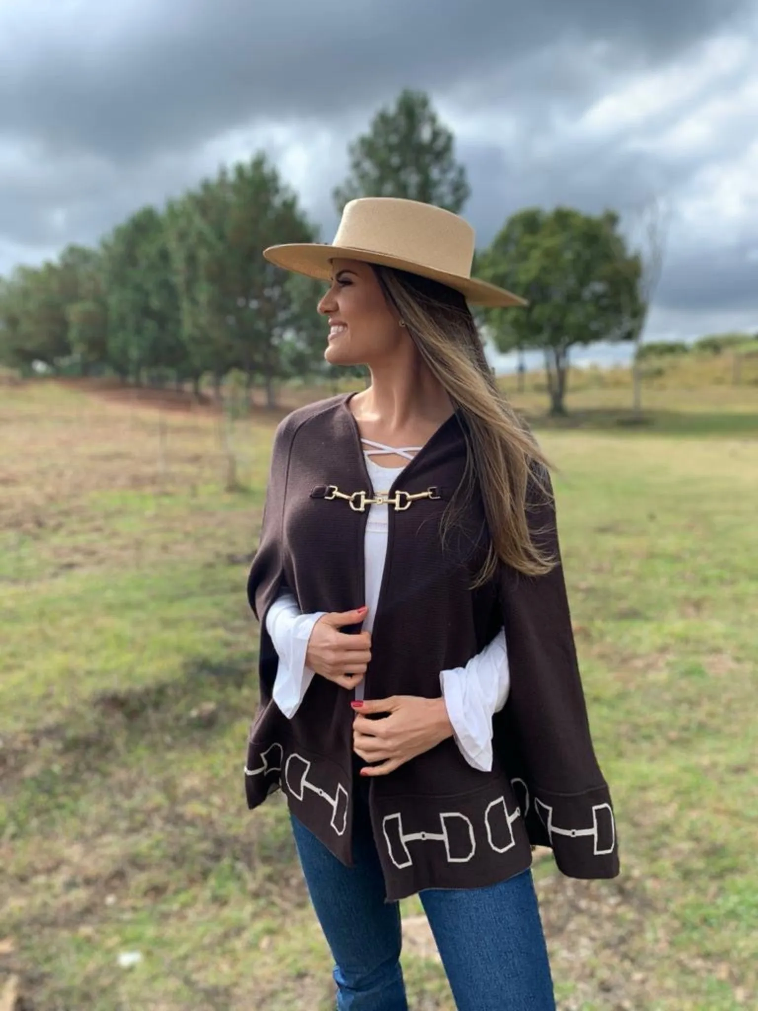 Snaffle Bit Poncho