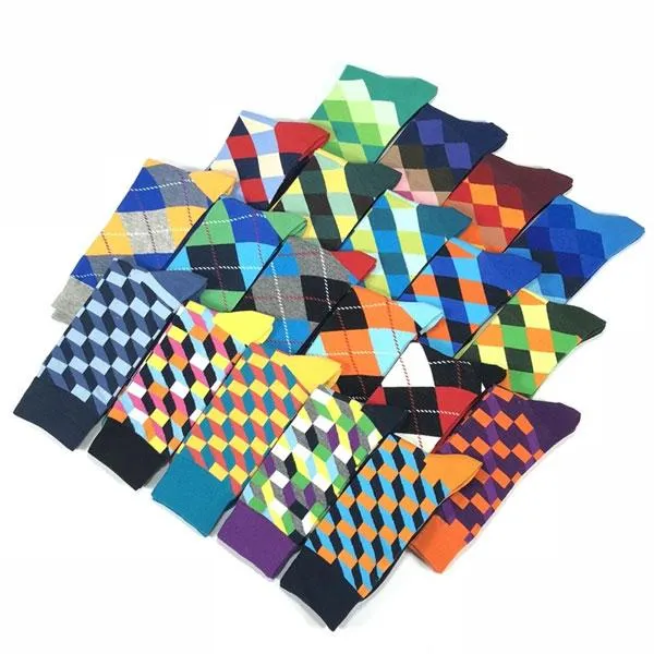 Socks - Geometric Crew