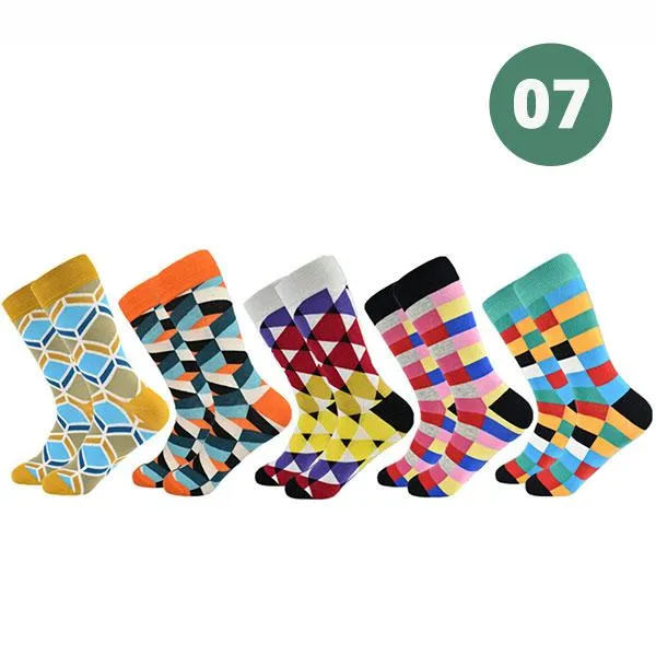 Socks - Geometric Crew