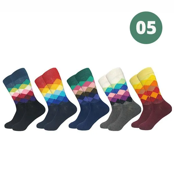 Socks - Geometric Crew