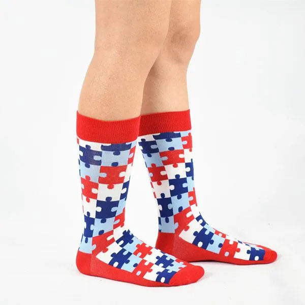 Socks - Geometric Crew