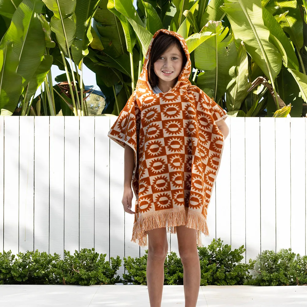 Sola Kids Poncho - Spice