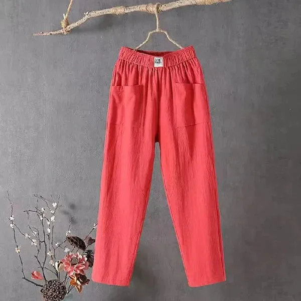 Sophia – Effortless Comfort Loose Women's Pants for Everyday Style