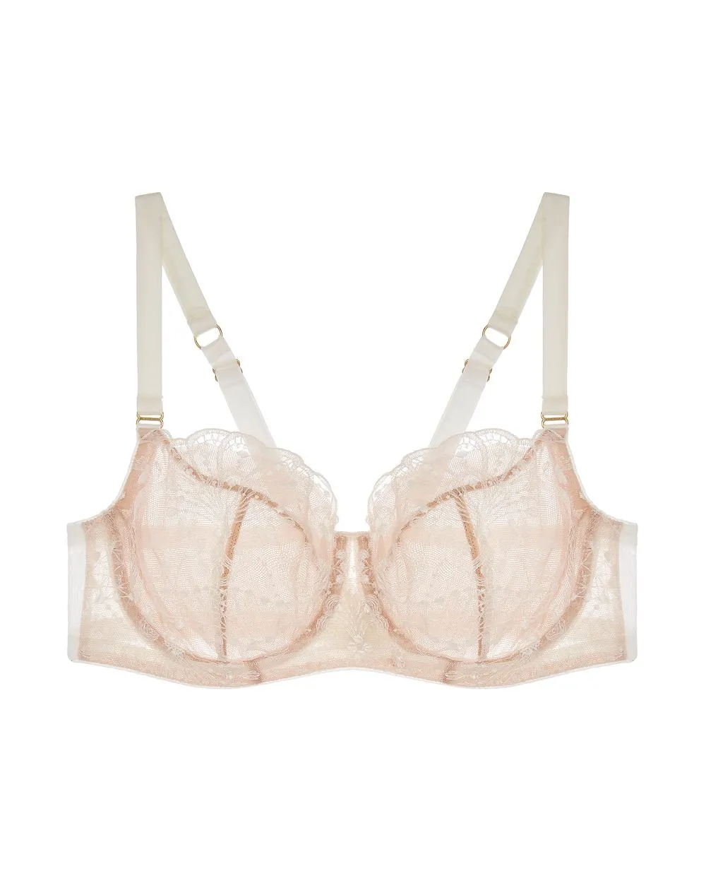 Spotlight Embroidered Balcony Bra