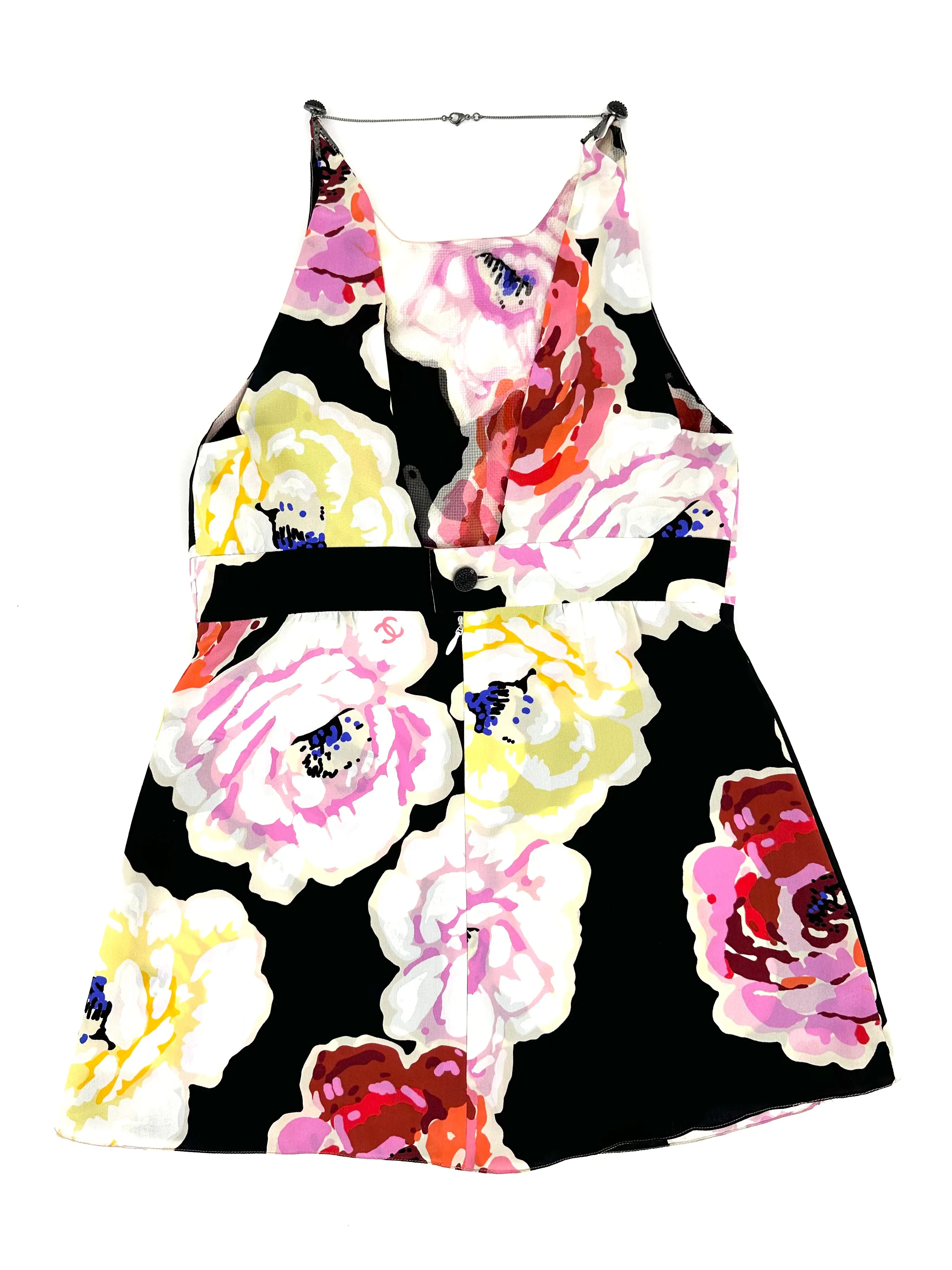 S/S 2011 Chanel Silk Camellia Top*