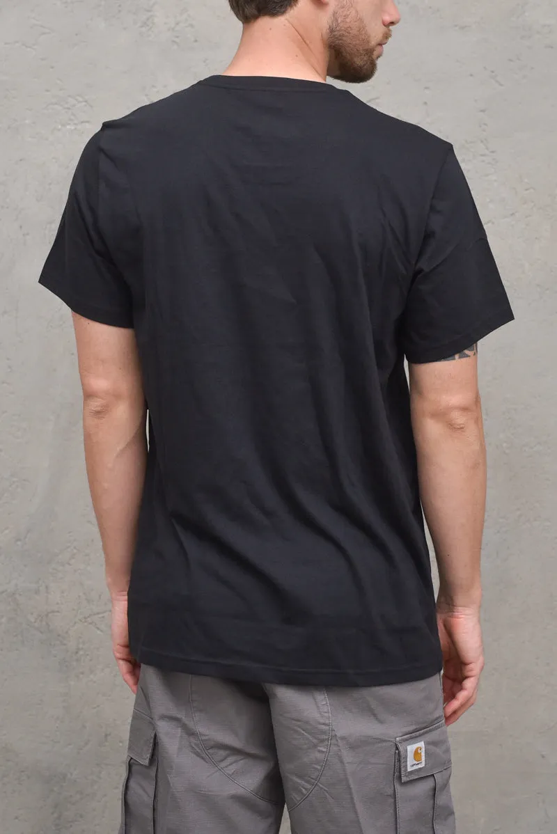 S/S Crew Sleep Top - Black