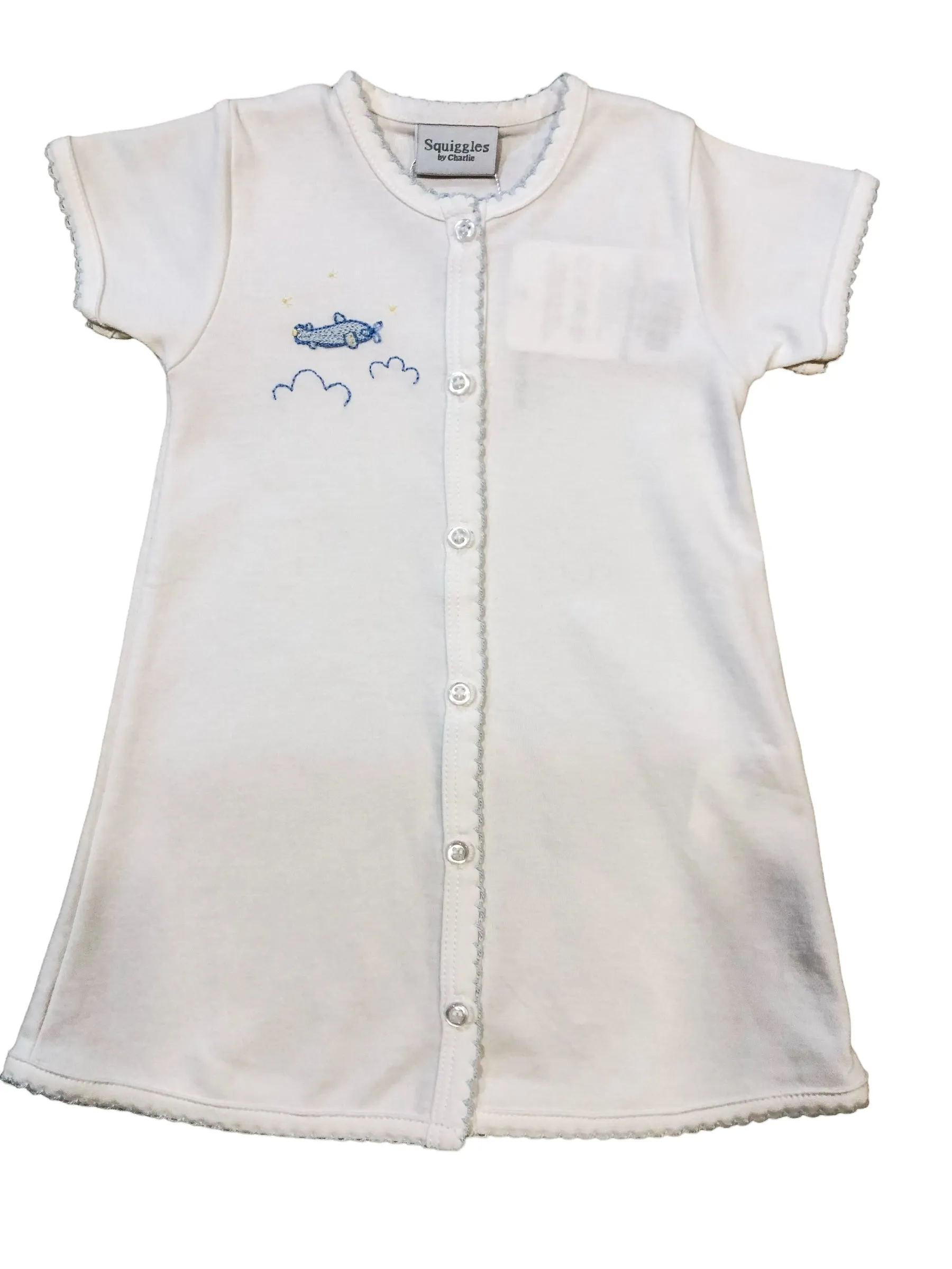 S/S Embroidered Daygown