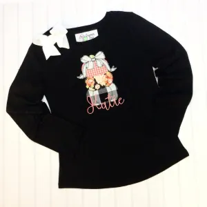 Stacked Pumpkins Girl T-Shirt