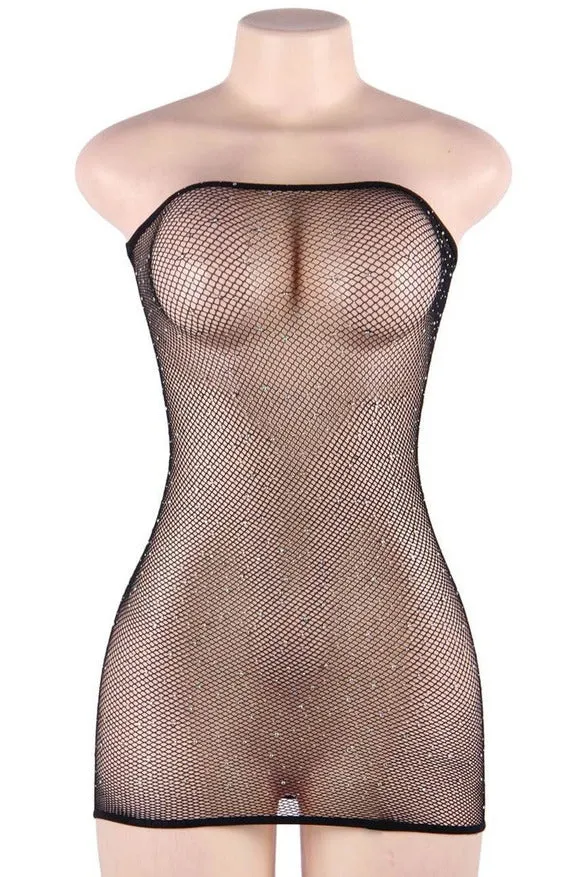 Star Shine Tube Mini Dress