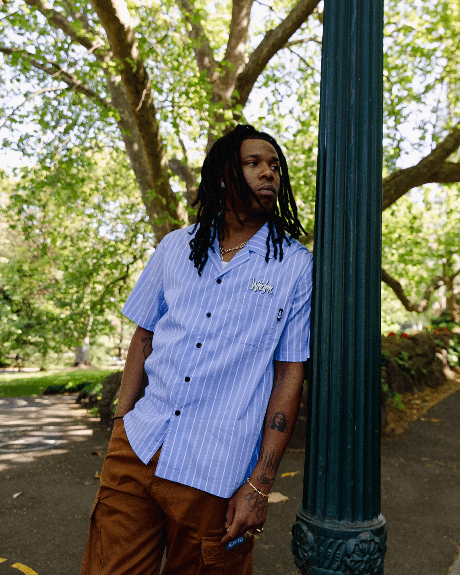 STARTER S/S SHIRT - BLUE
