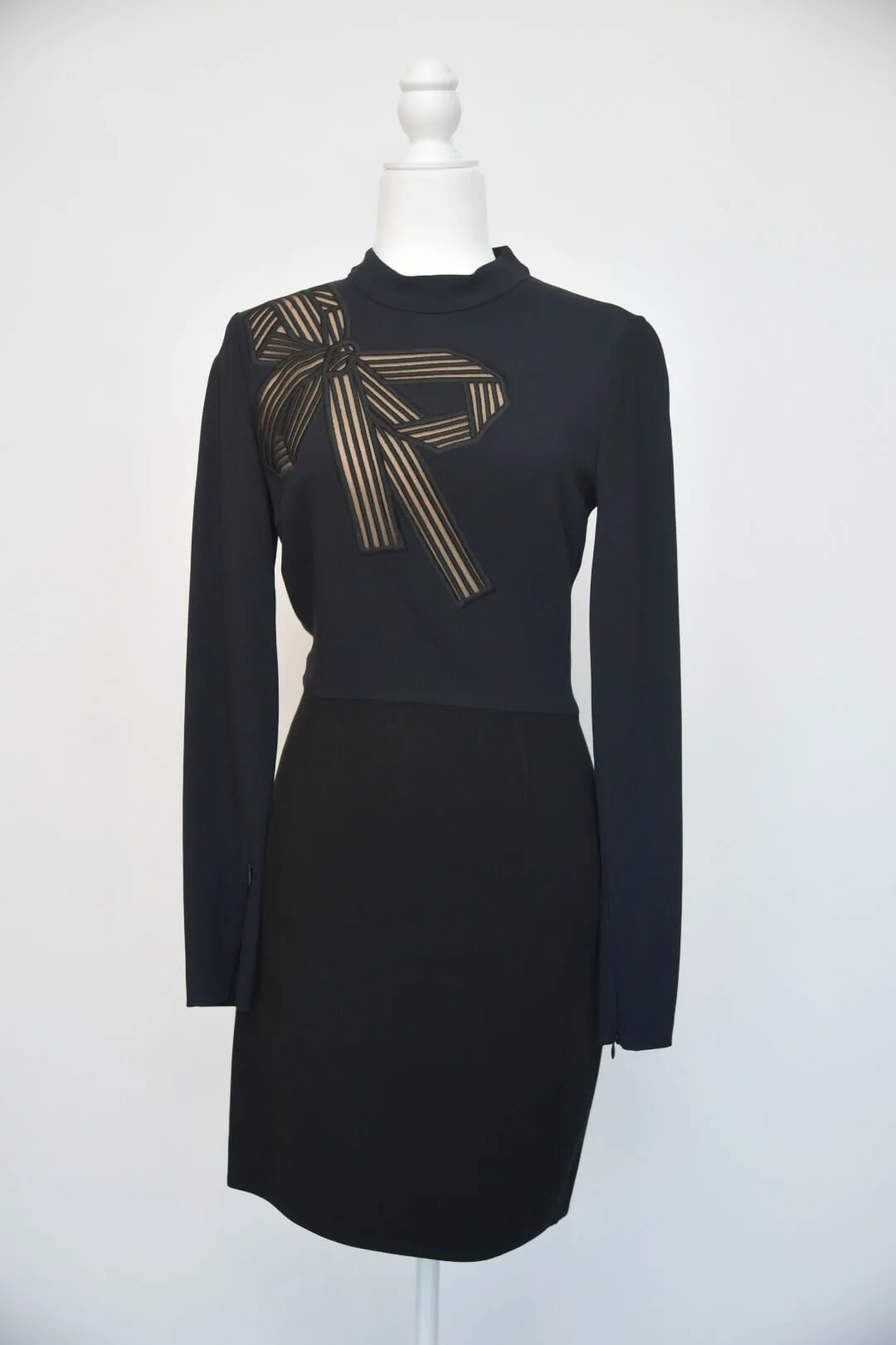 Stella Mccartney Bow Long Sleeve Dress