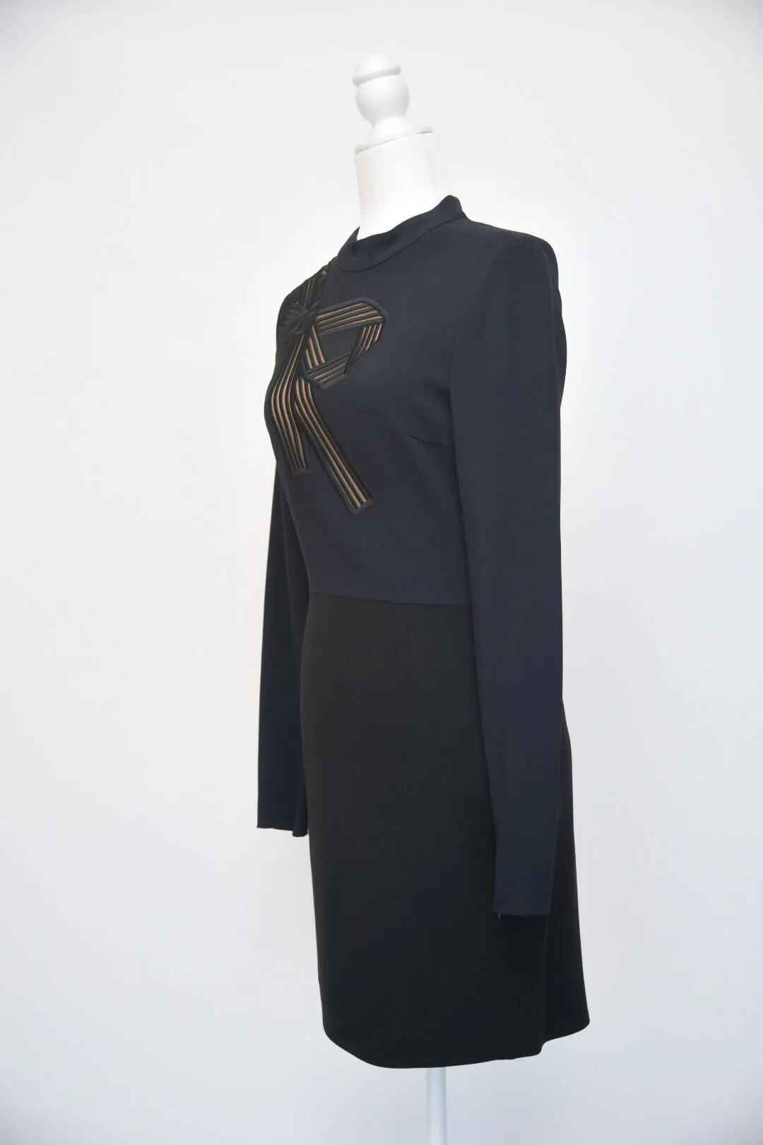 Stella Mccartney Bow Long Sleeve Dress