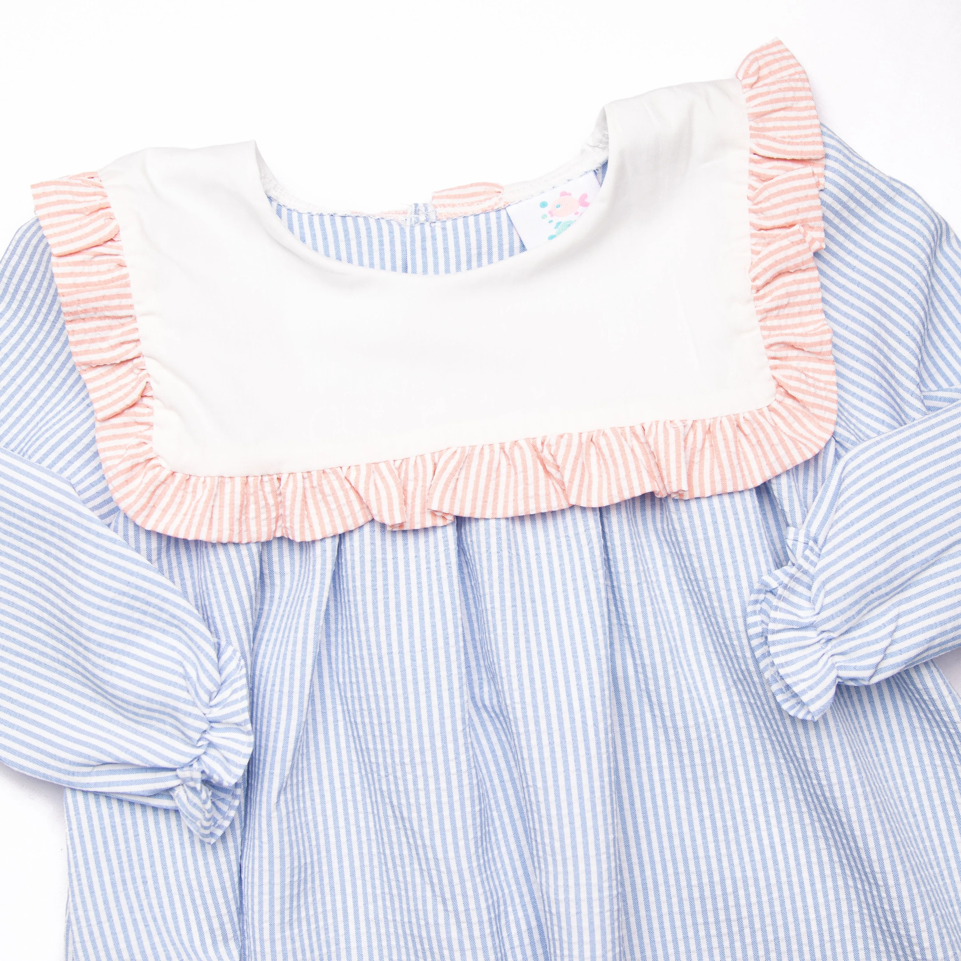 Stella Stripes Dress, Blue