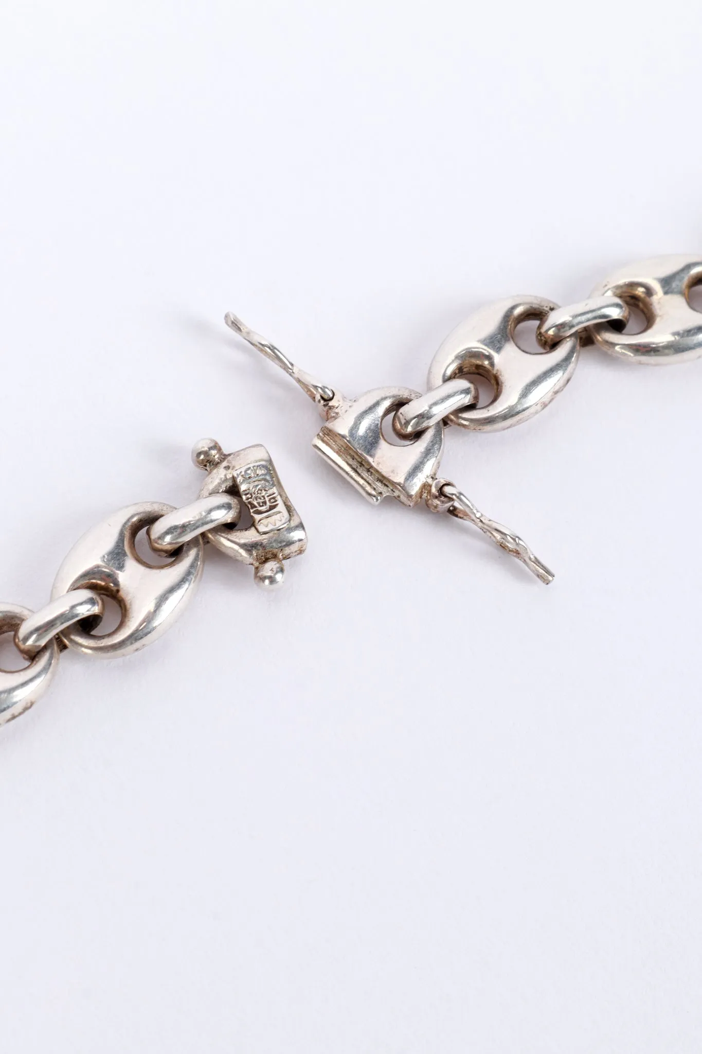 Sterling Mariner Link Necklace