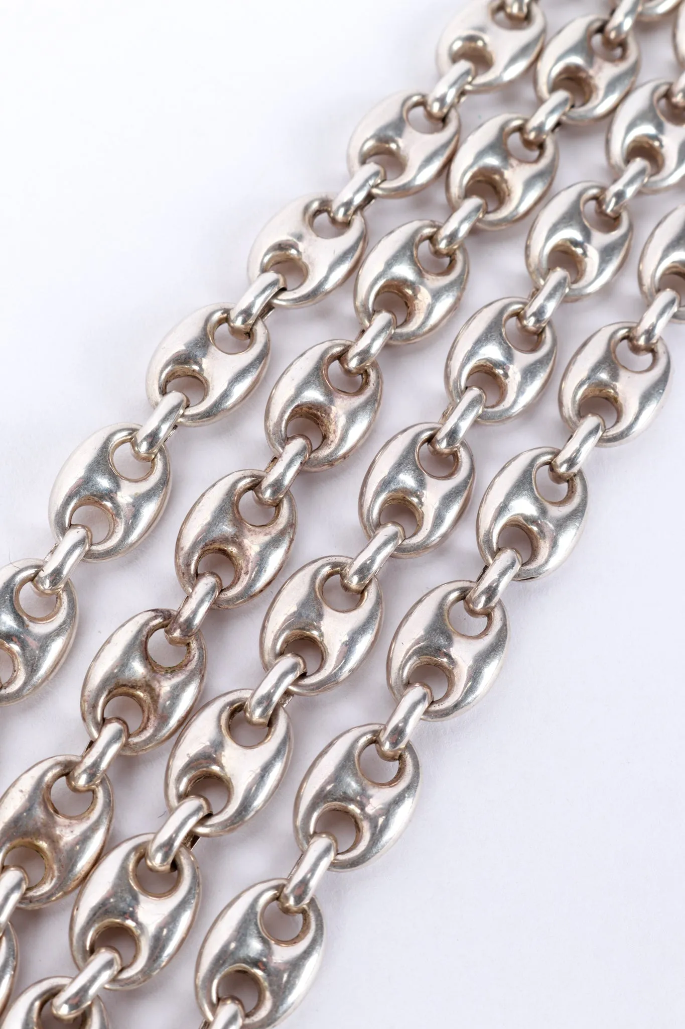 Sterling Mariner Link Necklace