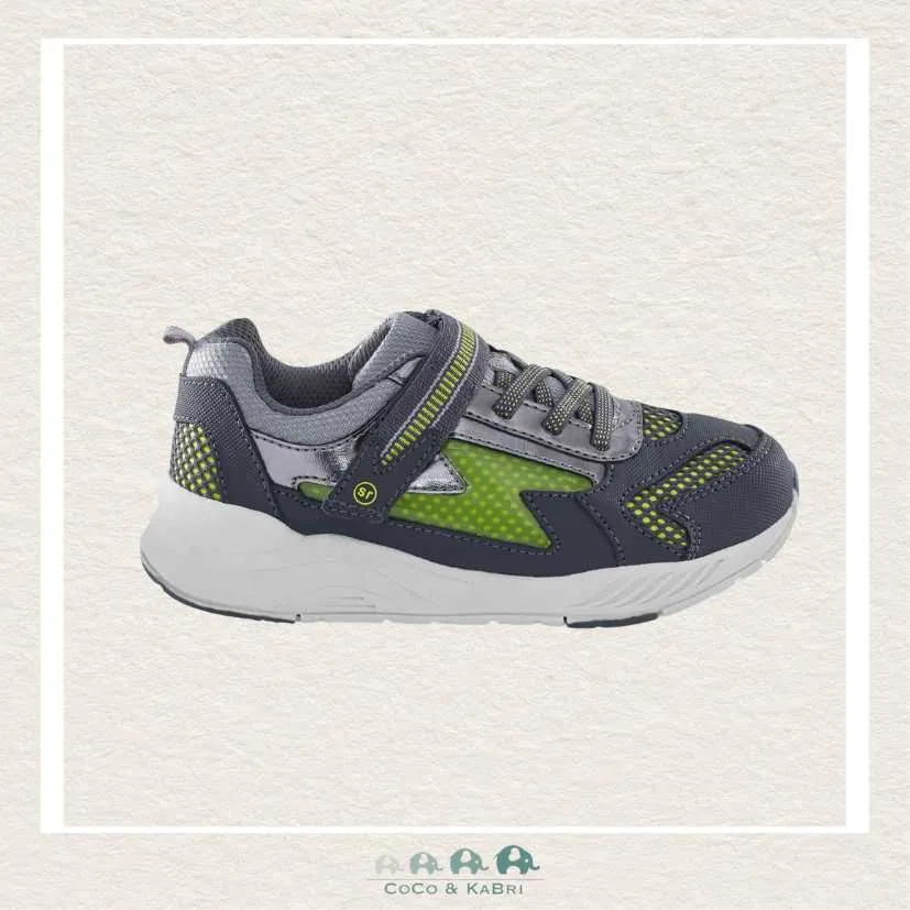 *Stride Rite Boys' Lighted Cosmic Running Shoes - Green (T2-187)