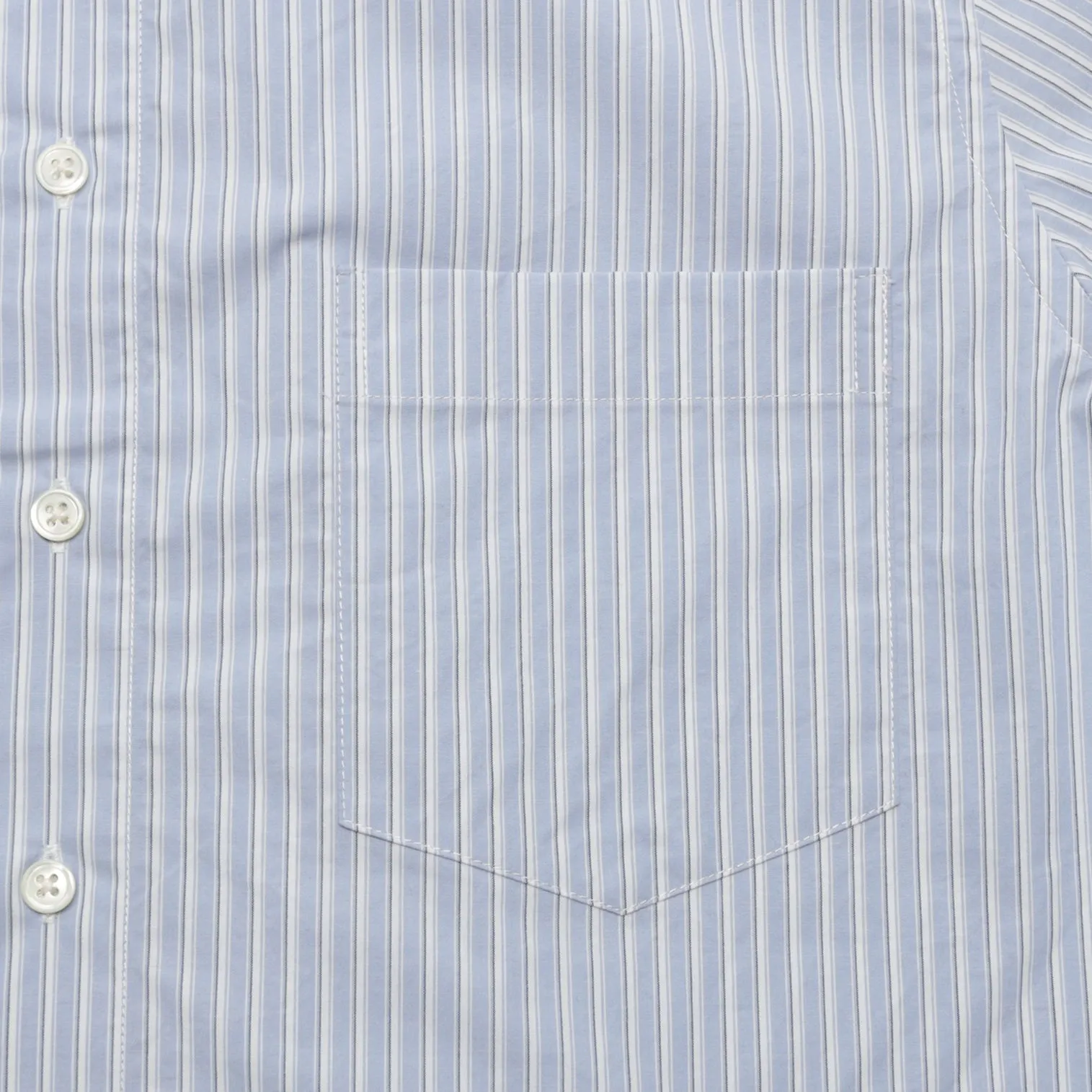 STRIPED S/S OVERSHIRT