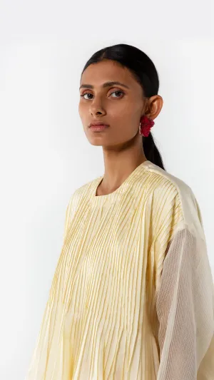 Studio Medium   I   Shibori Sauvignon CHORD KURTA - YELLOWPOL 66