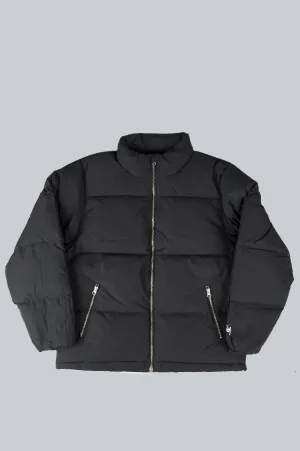 STUSSY NYLON DOWN PUFFER BLACK