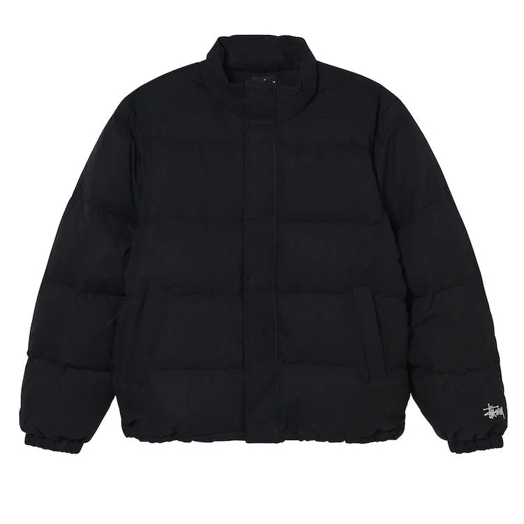 Stussy Solid Down Puffer Jacket Black