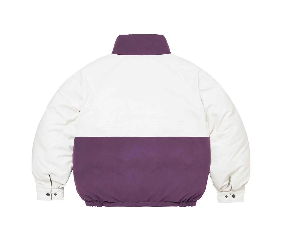 Supreme Reversible Down Puffer Jacket Purple